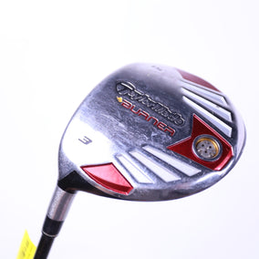 Used TaylorMade Burner Steel 3-Wood - Left-Handed - 15 Degrees - Regular Flex-Next Round