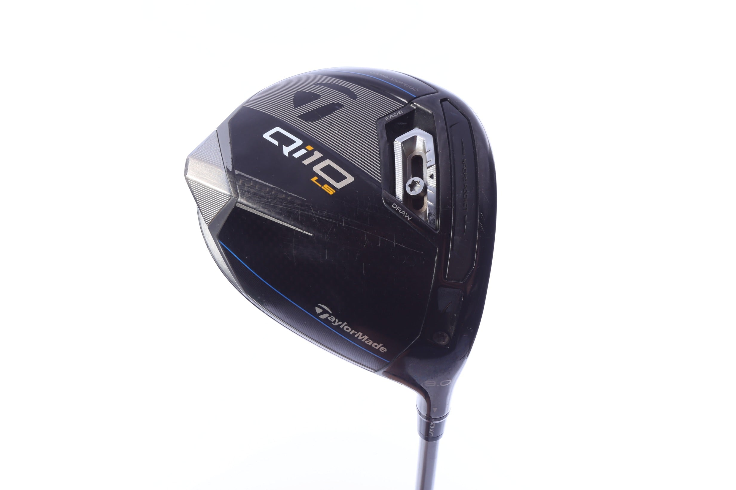 Used TaylorMade Qi10 Driver - 9 Degrees - Regular Flex Fujikura Speeder NX - Right-Handed