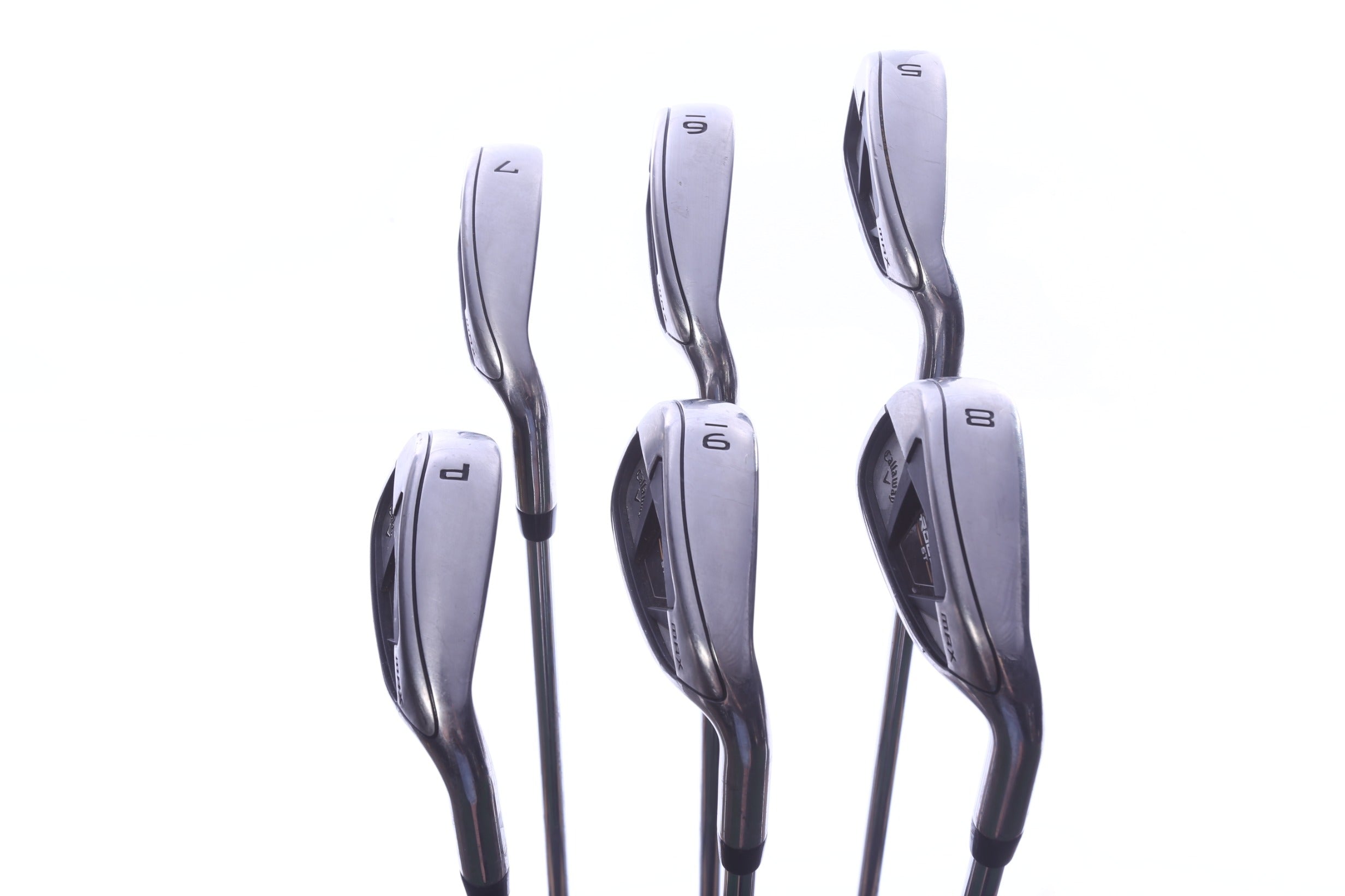 Used Callaway Rogue ST MAX Iron Set - Right-Handed - 5-PW - Regular Flex