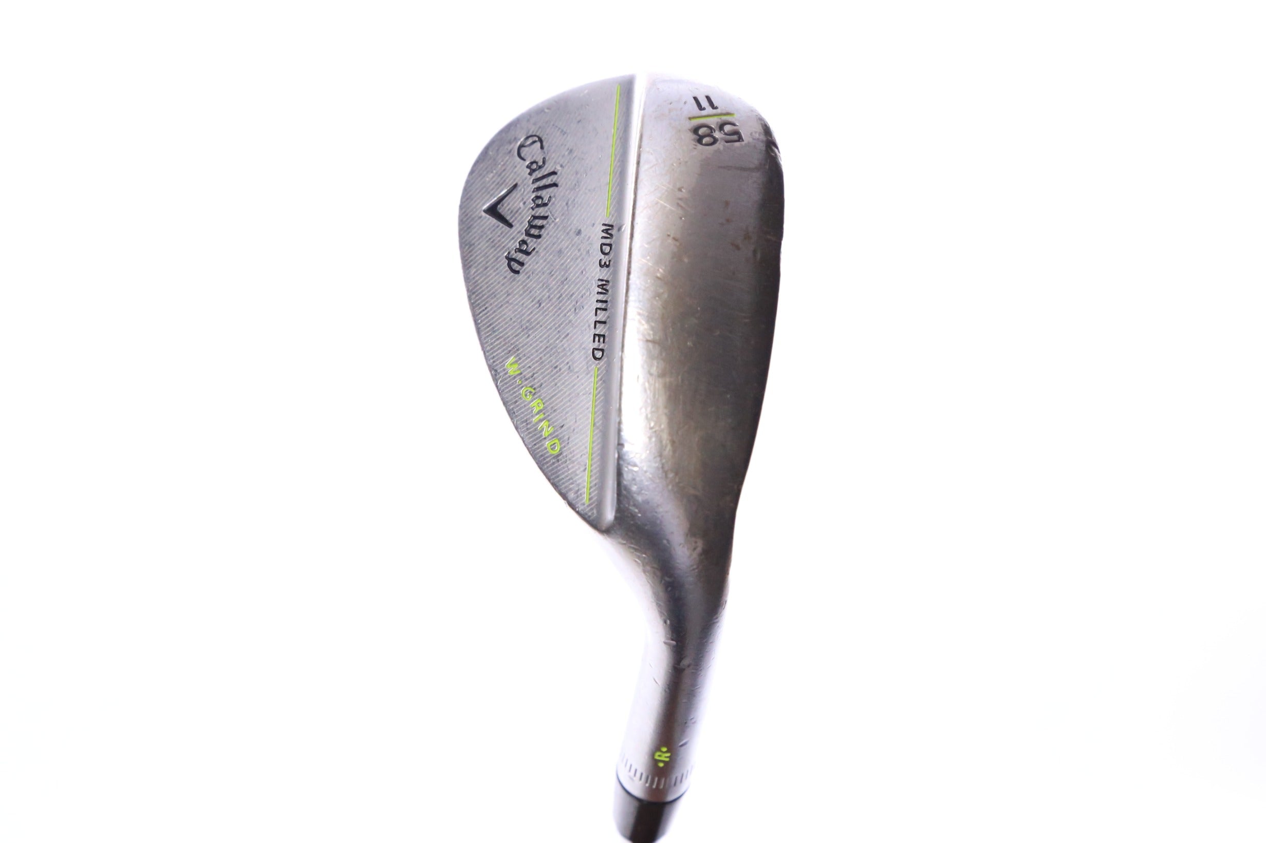 Used Callaway MD3 Milled Chrome Lob Wedge - Right-Handed - 58 Degrees - Stiff Flex-Next Round