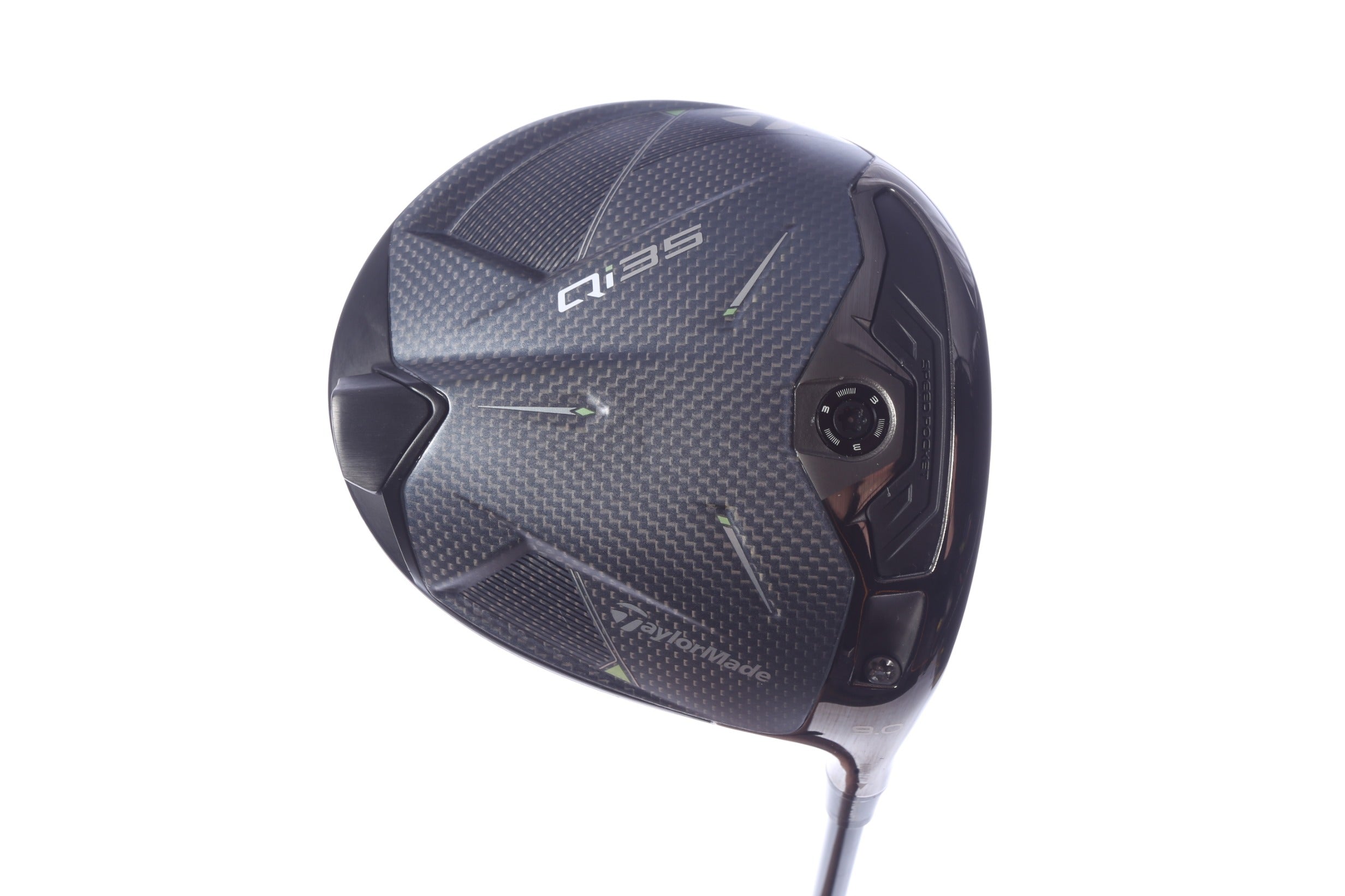 Used TaylorMade Qi35 Driver - 9 Degrees - Stiff Flex Project X HZRDUS RDX Smoke - Right-Handed-Next Round