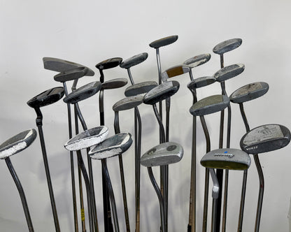 Wholesale Lot of 50 Golf Clubs - Putters Assorted Brands-Next Round