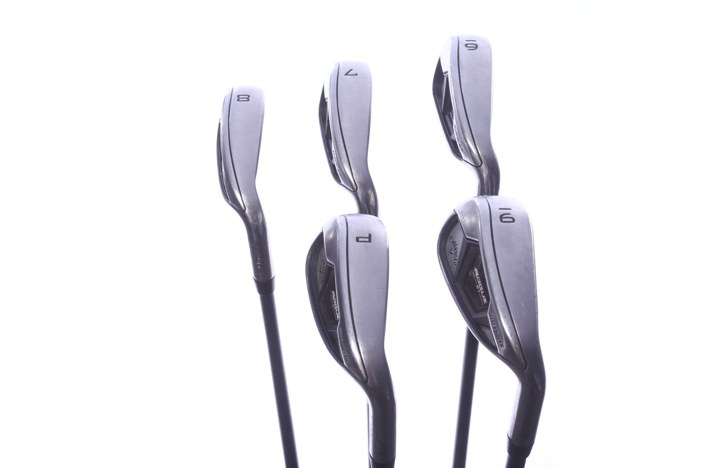 Used Callaway Rogue ST MAX OS Iron Set - Right-Handed - 6-PW - Ladies Flex