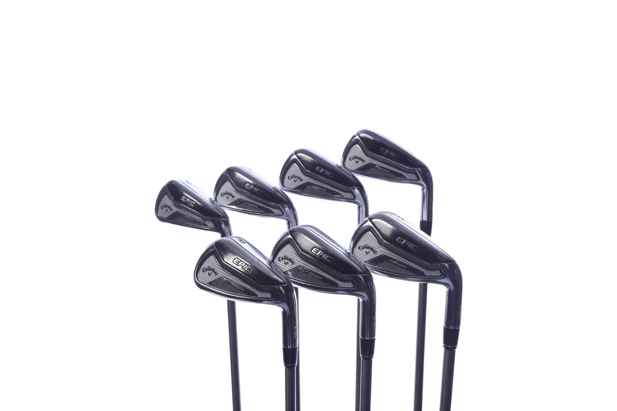 Used Callaway Epic Forged Iron Set - Right-Handed - 4-PW - Stiff Flex-Next Round