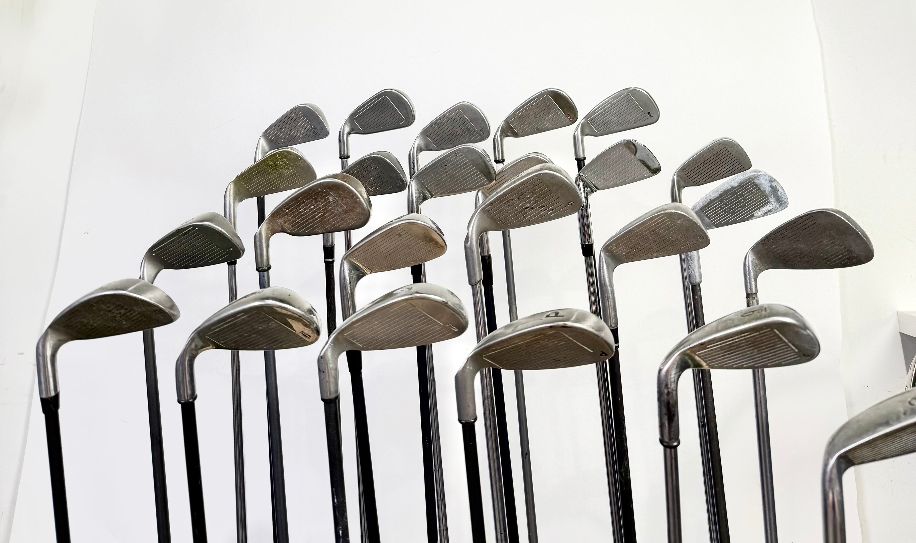 Wholesale Lot of 24 Golf Clubs - Right Handed - Assorted Irons and Wedges-Next Round