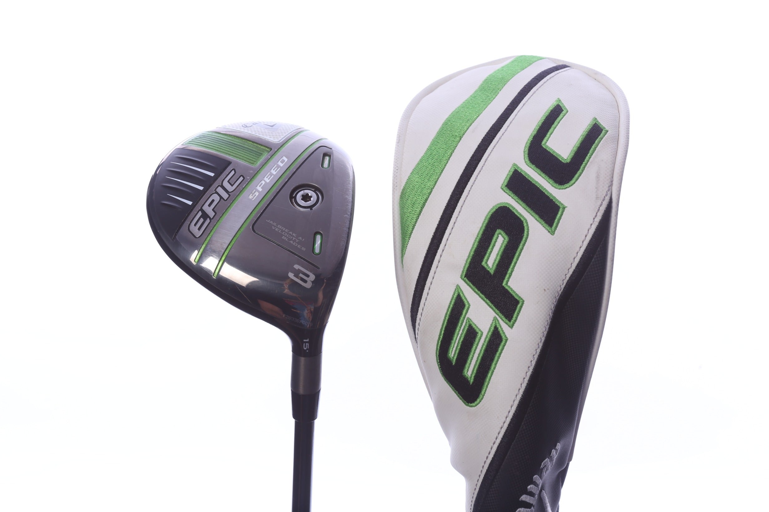 Used Callaway Epic Speed 3-Wood - Right-Handed - 15 Degrees - Extra Stiff Flex