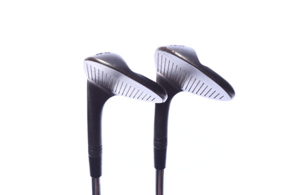 Used TaylorMade Milled Grind 3 Black Wedge Set - Right-Handed - 56*, 60* - Stiff Flex