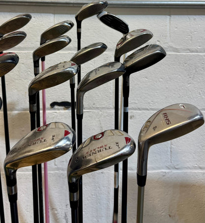 Wholesale Lot of 40 Golf Clubs - Assorted Hybrids-Next Round