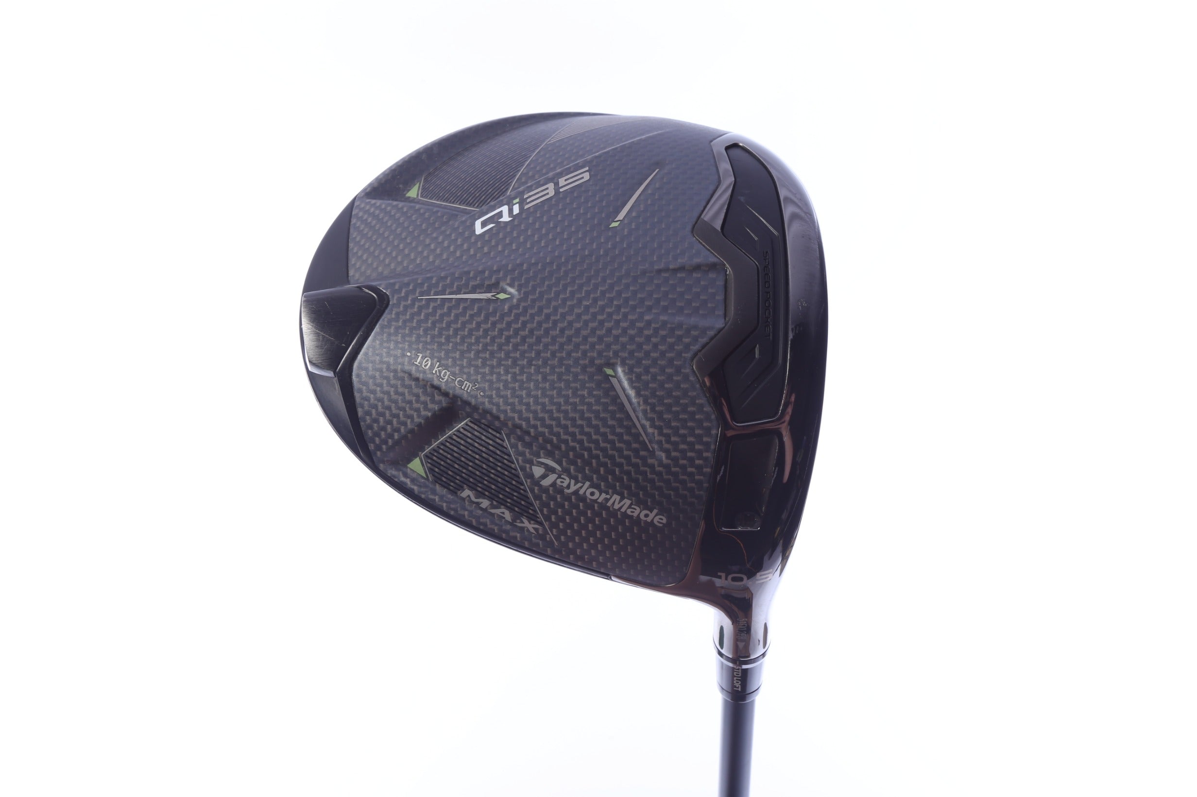 Used TaylorMade Qi35 MAX Driver - 10.5 Degrees - Regular Flex Fujikura Ventus Blue 5 - Right-Handed