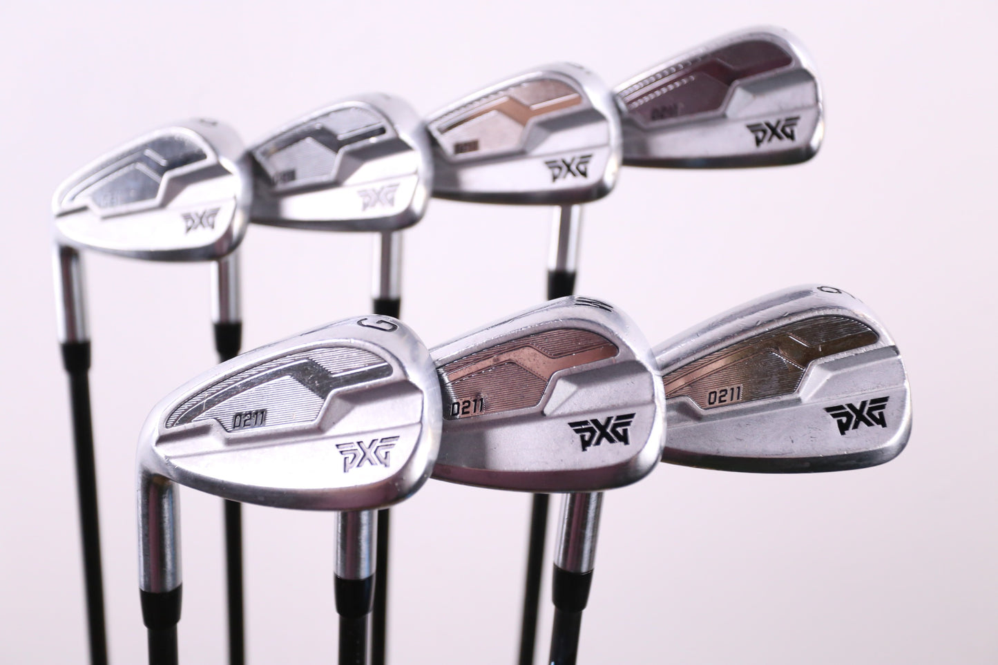 Used PXG 2021 0211 Iron Set - Left-Handed - 5-GW - Regular Flex-Next Round