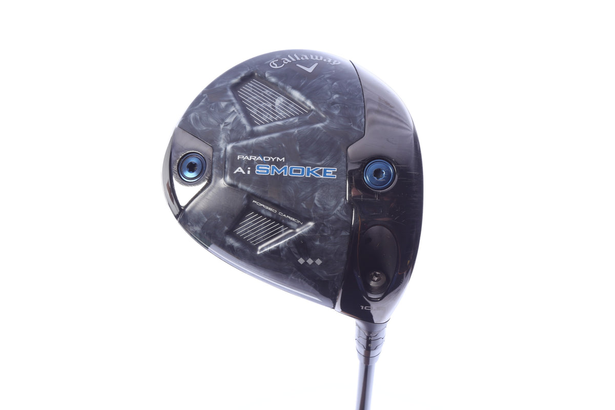 Used Callaway Paradym Ai Smoke Triple Diamond Driver - 10.5 Degrees - Stiff Flex Mitsubishi Kai'li White - Right-Handed