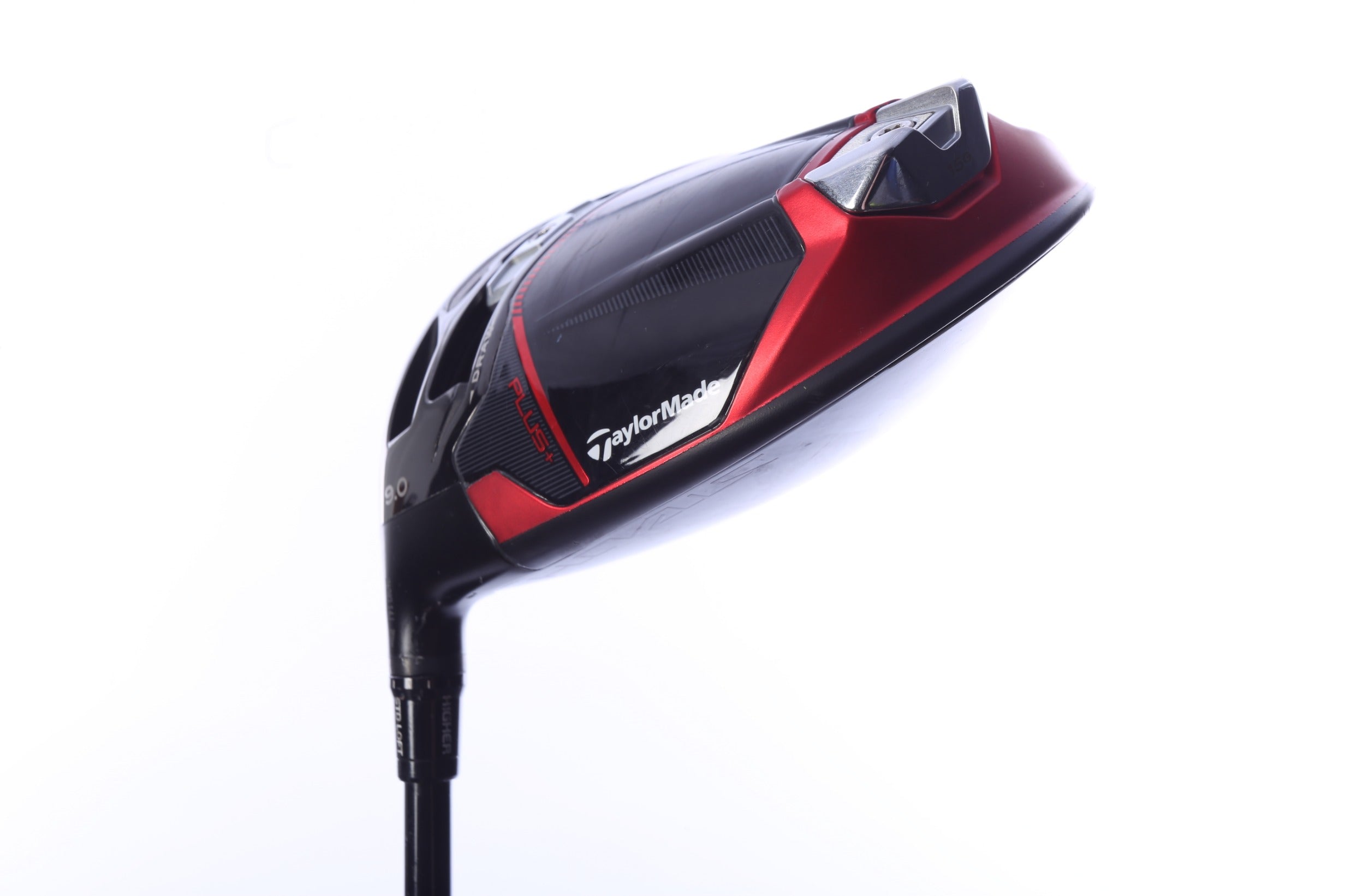 Used TaylorMade STEALTH 2 PLUS Driver - 9 Degrees - Stiff Flex Mitsubishi Kai'li Red - Left-Handed