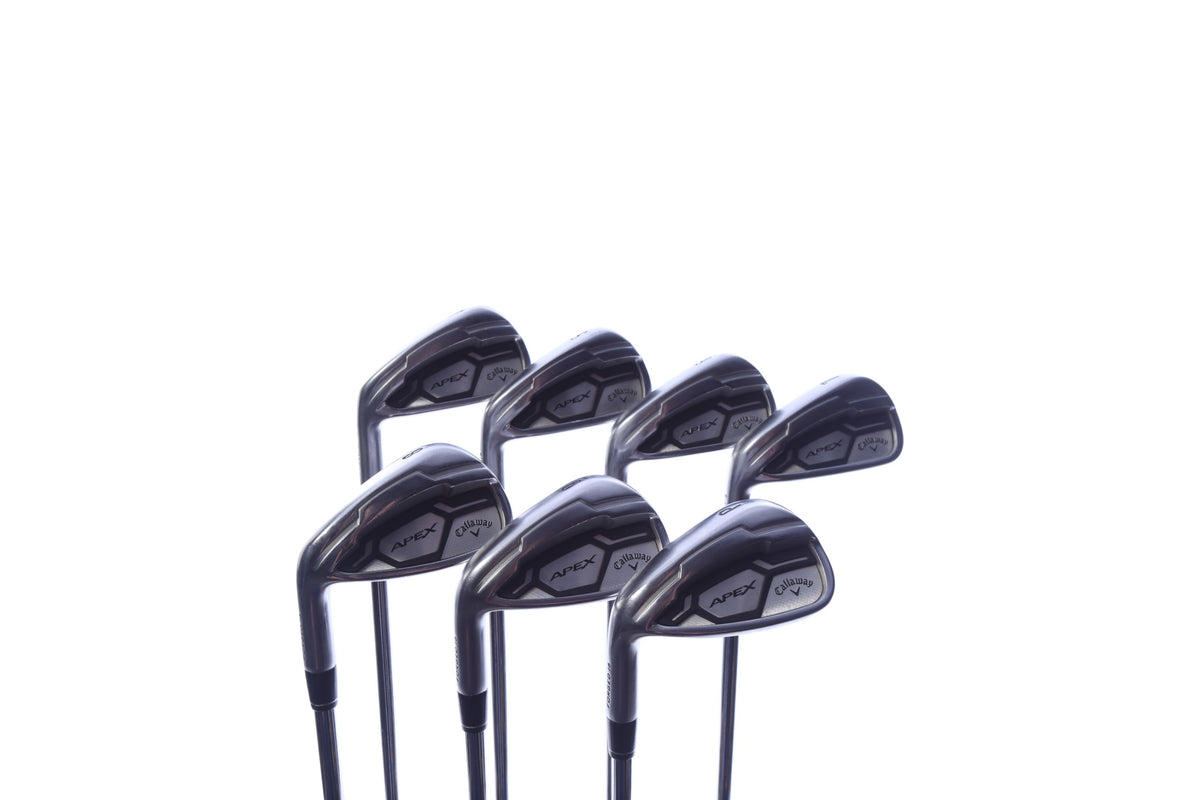 Used Callaway Apex CF16 Iron Set - Left-Handed - 4-PW - Stiff Flex-Next Round