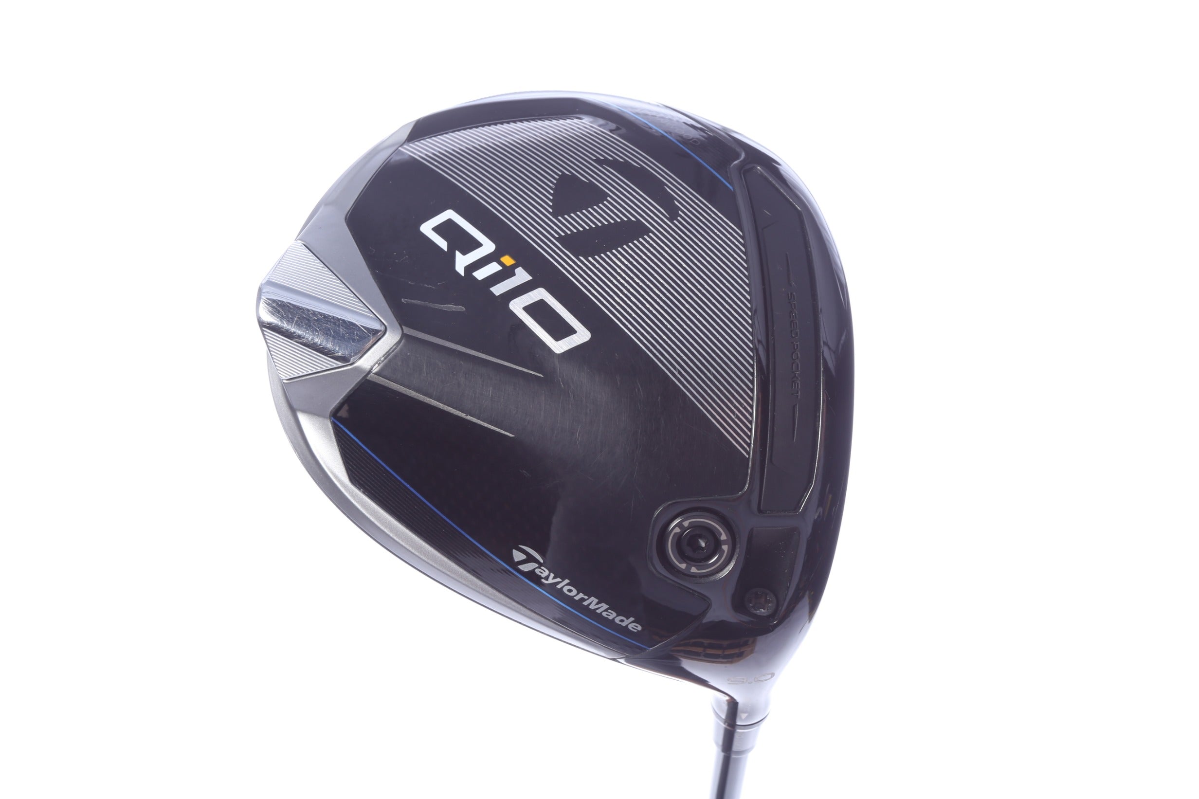 Used TaylorMade Qi10 Driver - 9 Degrees - Stiff Flex Project X HZRDUS Smoke RDX - Right-Handed-Next Round