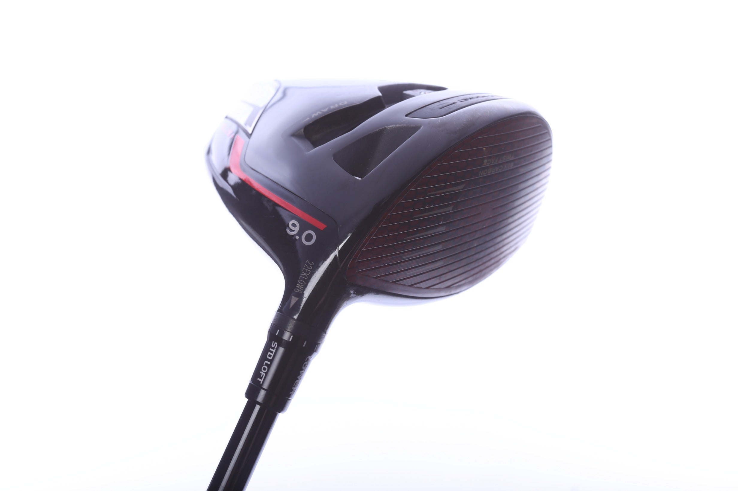 Used TaylorMade STEALTH PLUS Driver - 9 Degrees - Stiff Flex Project X HZRDUS RDX Smoke Red - Right-Handed