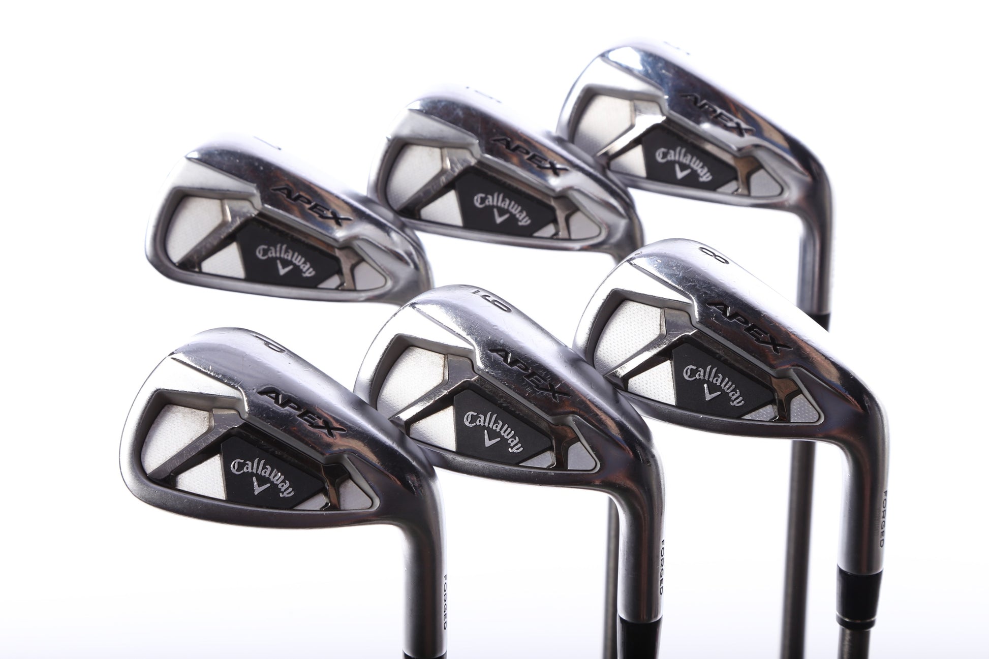 Used Callaway Apex 21 Iron Set - Right-Handed - 5-PW - Regular Flex-Next Round