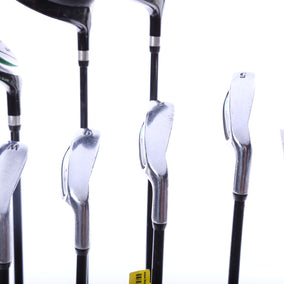 Used MacGregor Tourney MT JR Complete Set - Right-Handed - Driver, 3W, 4H, 5i, 7i, 9i, PW, Putter - Youth Flex-Next Round