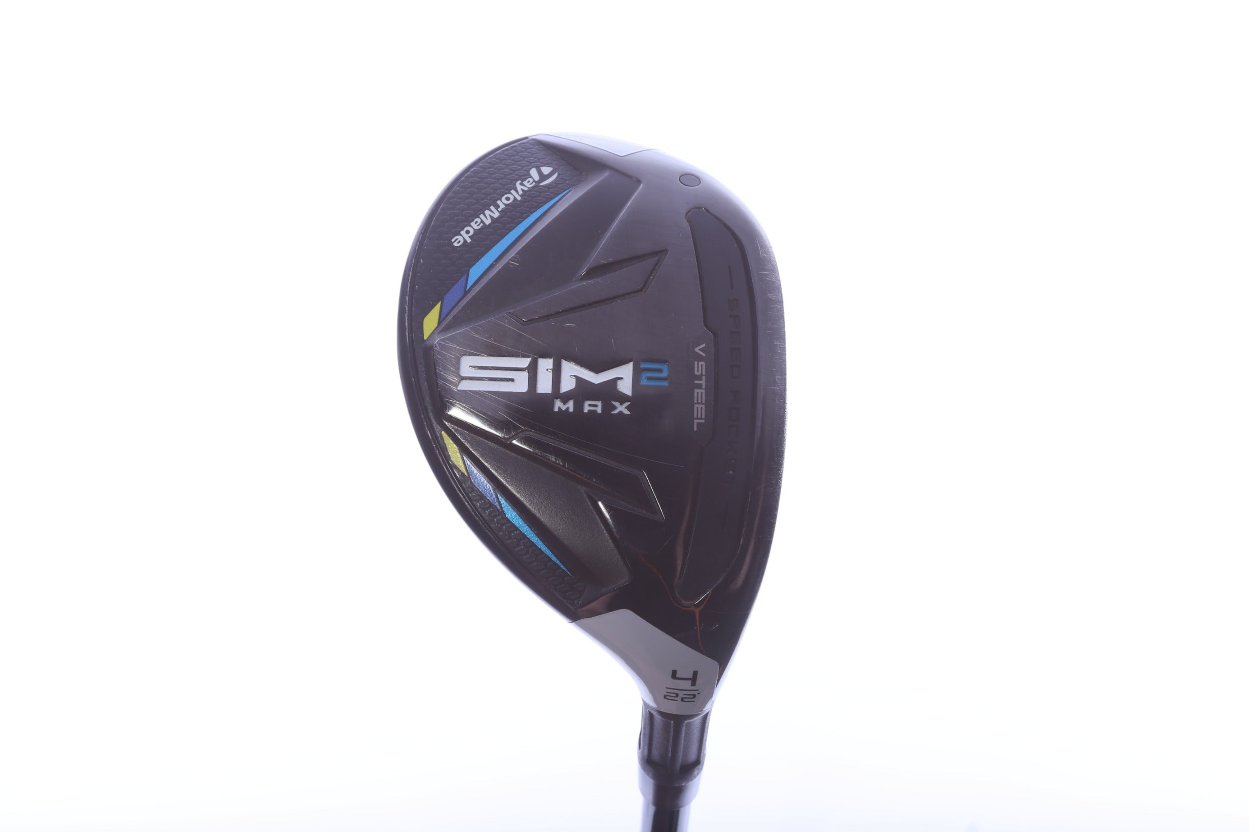 Used TaylorMade SIM2 MAX Rescue 4H Hybrid - Right-Handed - 22 Degrees - Regular Flex-Next Round