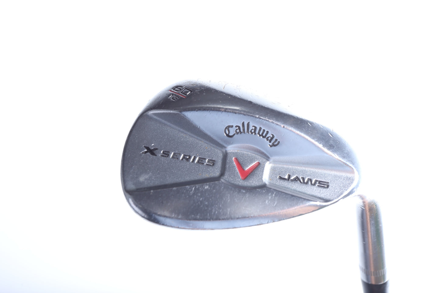 Used Callaway X-Series Jaws Chrome Lob Wedge - Right-Handed - 60 Degrees - Stiff Flex-Next Round