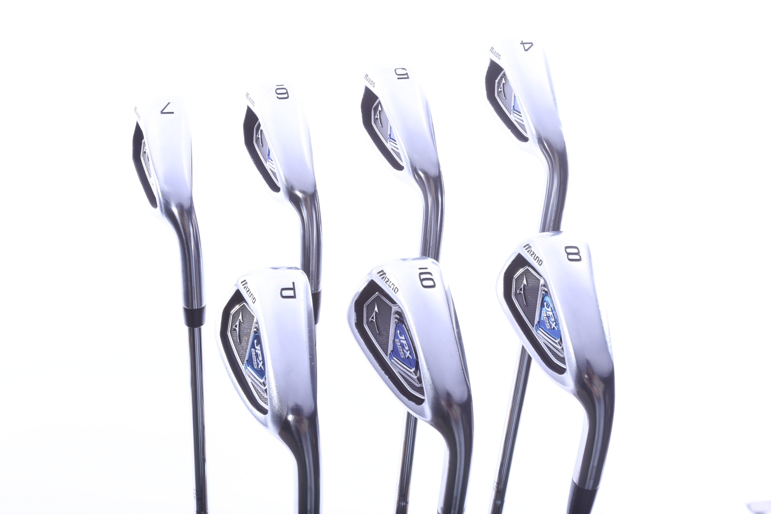 Used Mizuno JPX 825 Iron Set - Right-Handed - 4-PW - Extra Stiff Flex
