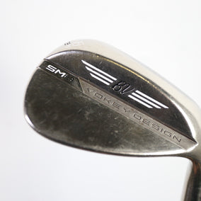 Used Titleist Vokey SM8 Brushed Steel Wedge - Right-Handed - Sand Wedge - Stiff Flex-Next Round