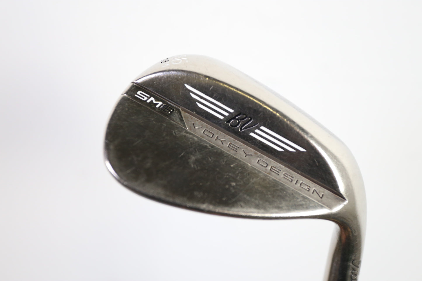 Used Titleist Vokey SM8 Brushed Steel Wedge - Right-Handed - Sand Wedge - Stiff Flex-Next Round