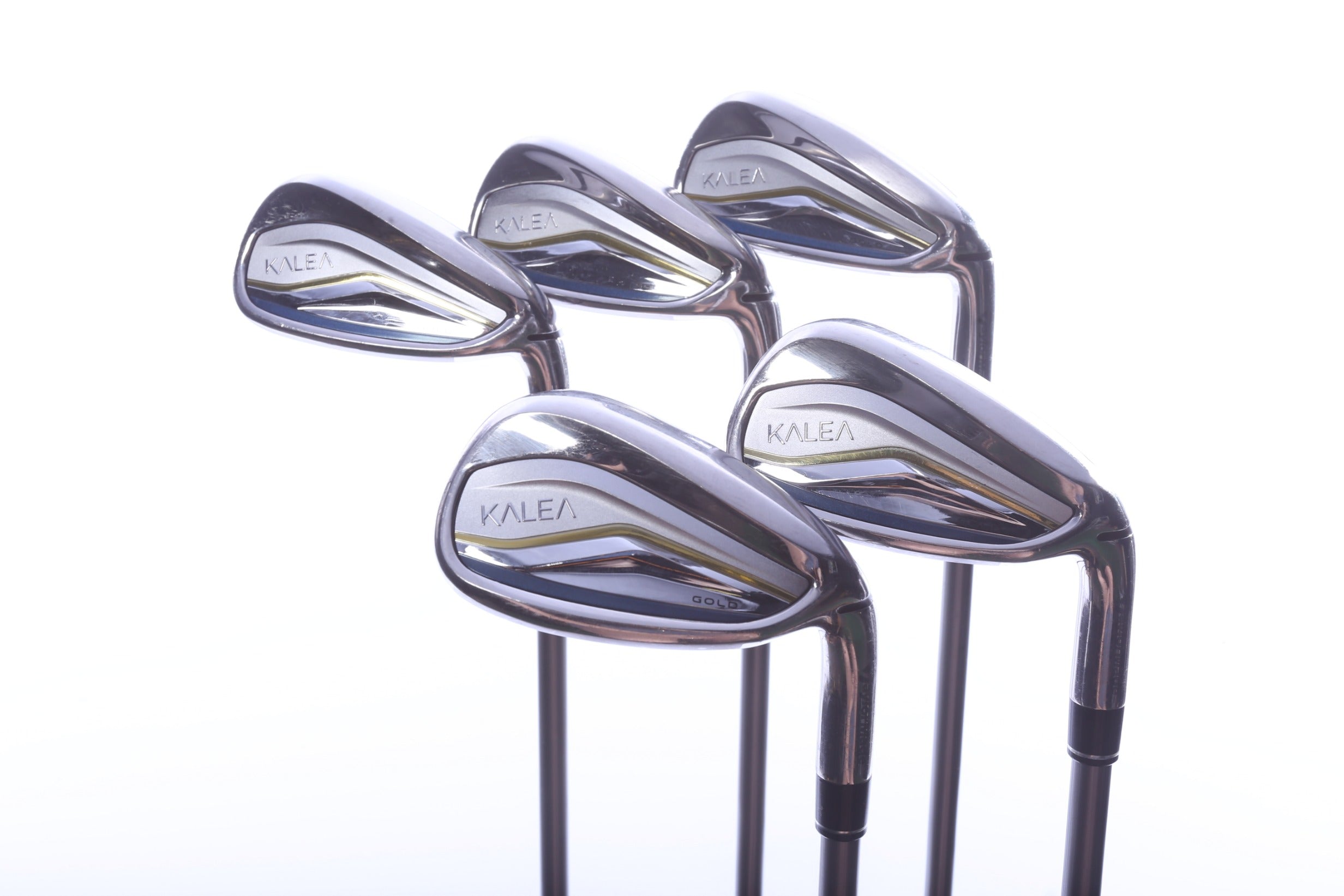 Used TaylorMade Kalea Gold Iron Set - Right-Handed - 7-PW, SW - Ladies Flex