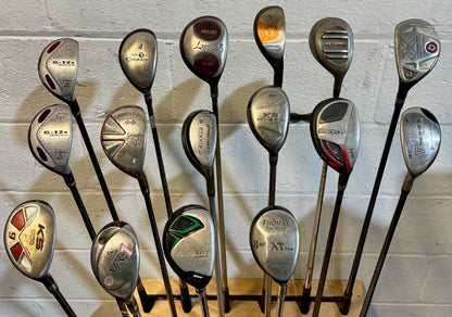 Wholesale Lot of 40 Golf Clubs - Assorted Hybrids-Next Round