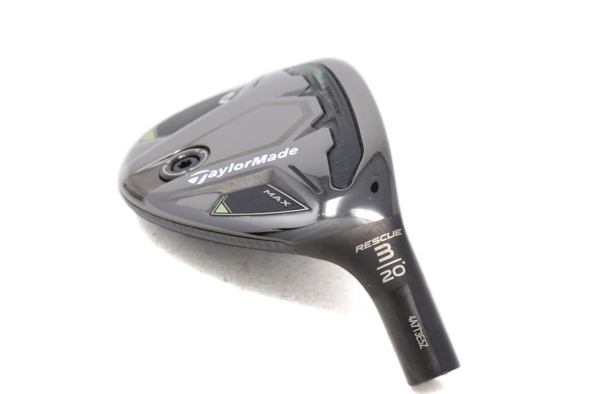 Used TaylorMade Qi35 MAX Rescue 3H - HEAD ONLY - Right-Handed - 20 Degrees
