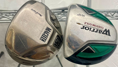 Wholesale Lot of 20 Golf Clubs - Assorted Drivers-Next Round