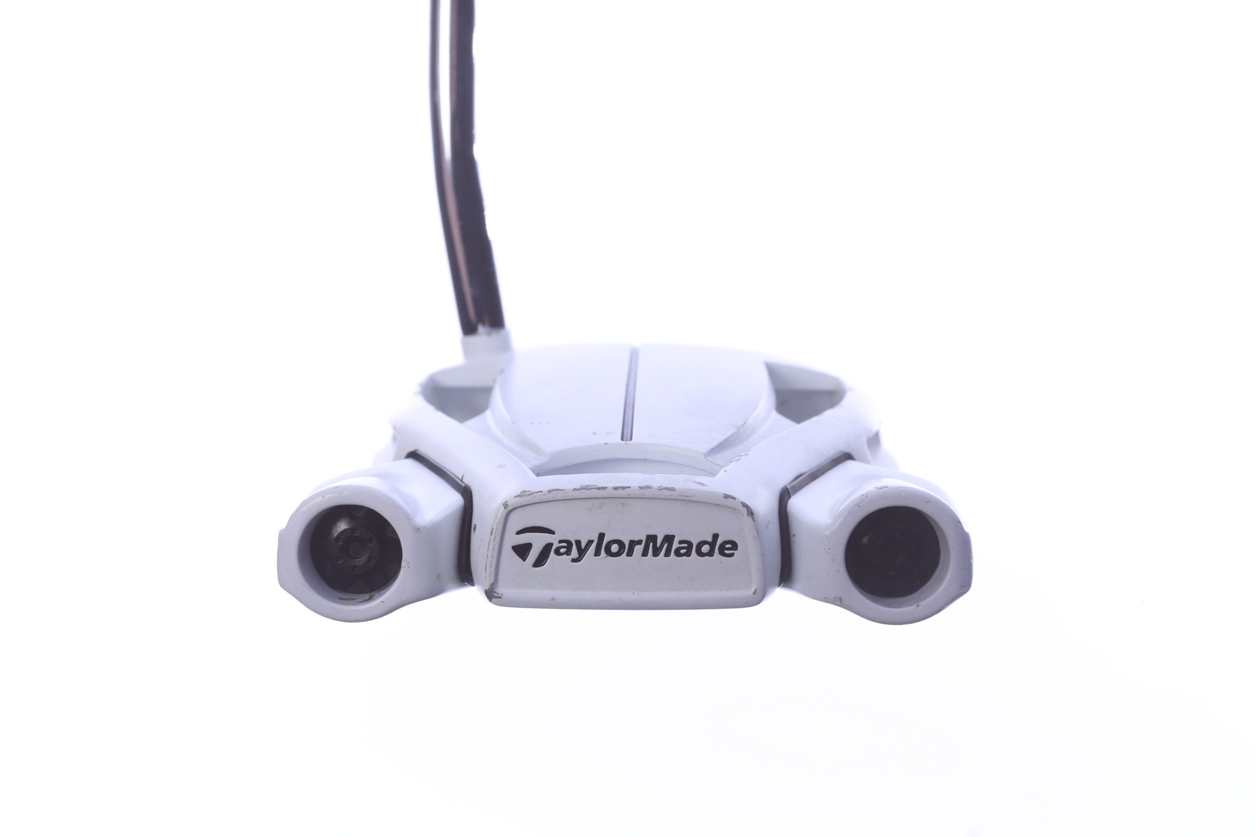 Used TaylorMade Spider Ghost White Double Bend Putter - Right-Handed - 35 in - Mallet