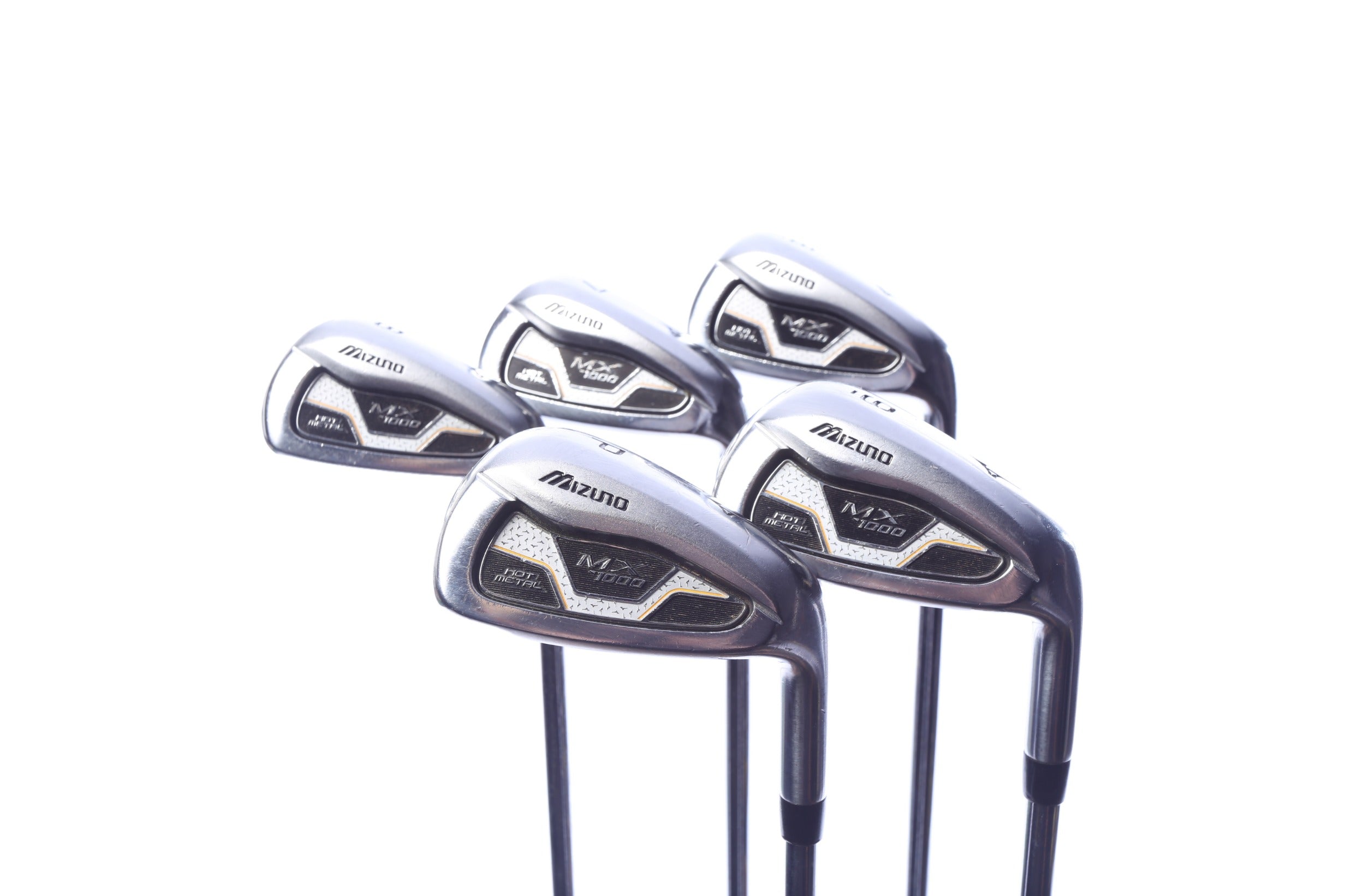 Used Mizuno MX 1000 Iron Set - Right-Handed - 6-PW - Stiff Flex