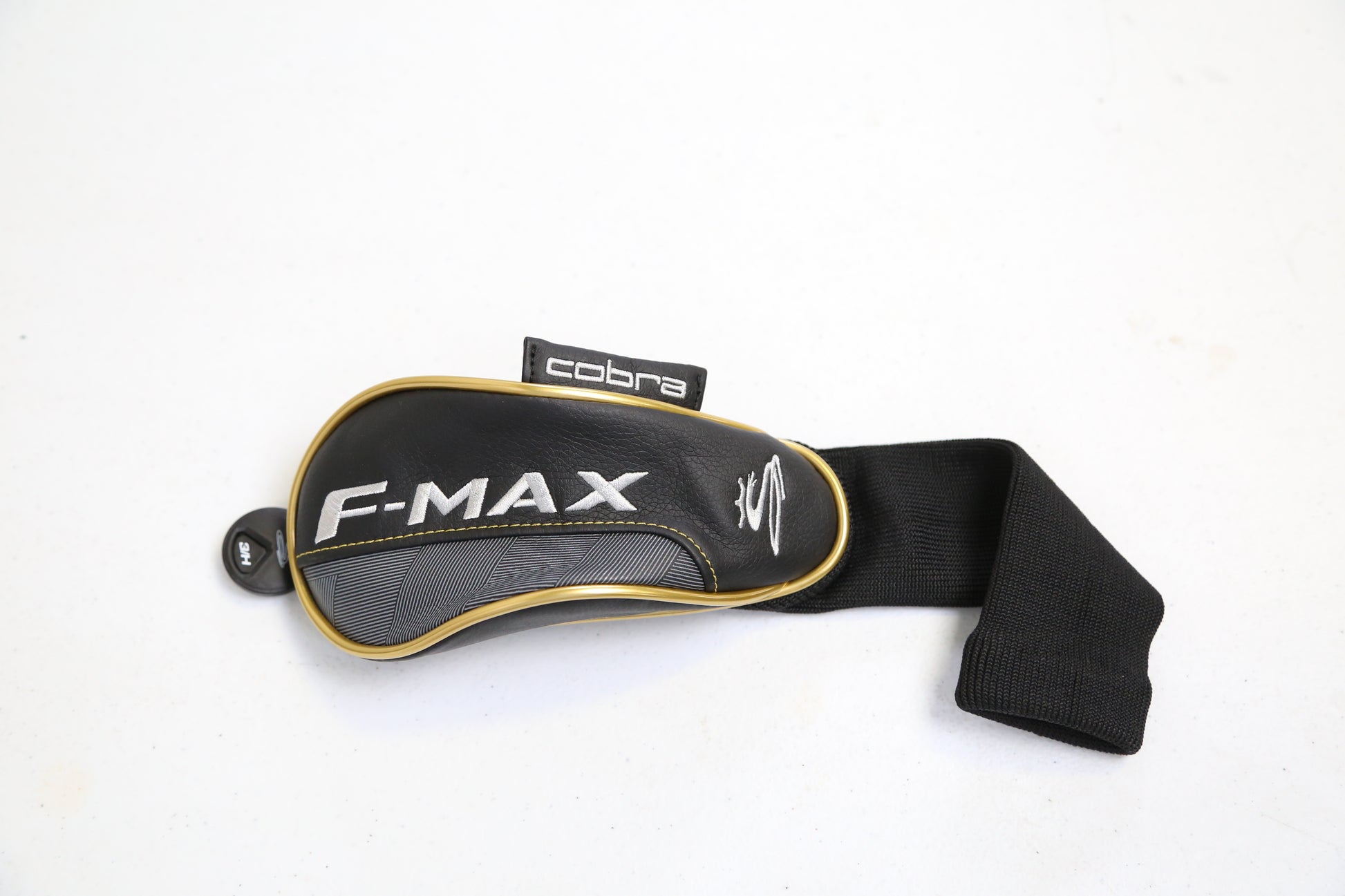 Cobra F-MAX Black Gold Hybrid Headcover Only Very Good Condition-Next Round