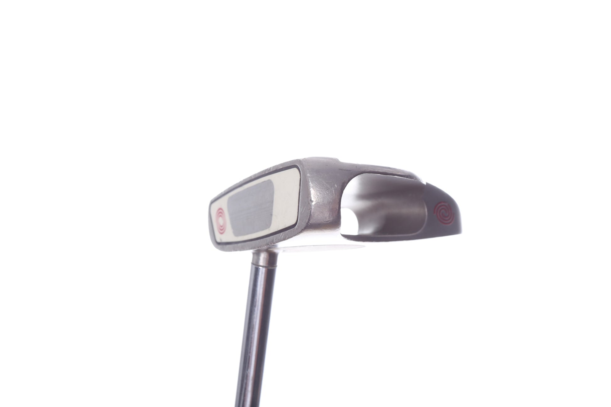 Used Odyssey White Steel 2-Ball Center Shaft Putter - Right-Handed - 35 in - Mallet-Next Round