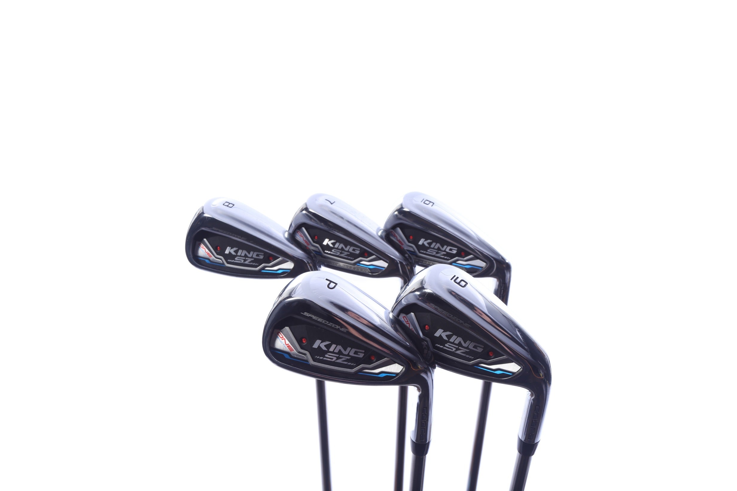 Used Cobra  King SpeedZone One Length Iron Set - Right-Handed - 6-PW - Seniors Flex
