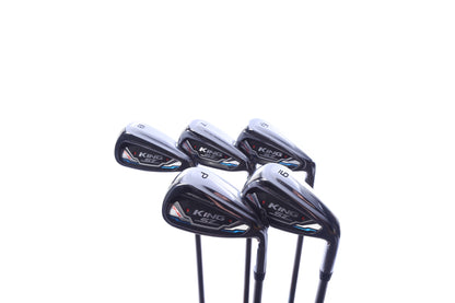 Used Cobra  King SpeedZone One Length Iron Set - Right-Handed - 6-PW - Seniors Flex