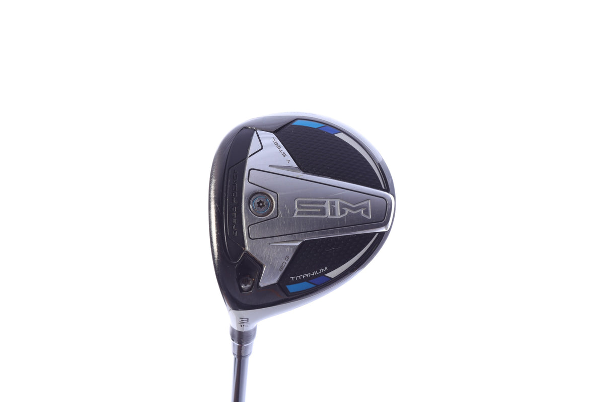 Used TaylorMade SIM Ti 3-Wood - Left-Handed - 15 Degrees - Stiff Flex