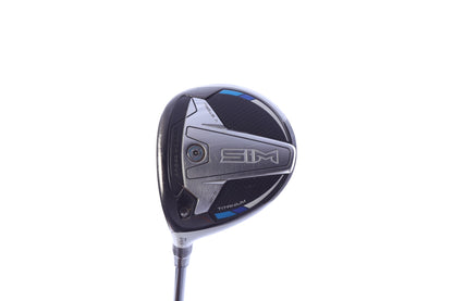 Used TaylorMade SIM Ti 3-Wood - Left-Handed - 15 Degrees - Stiff Flex