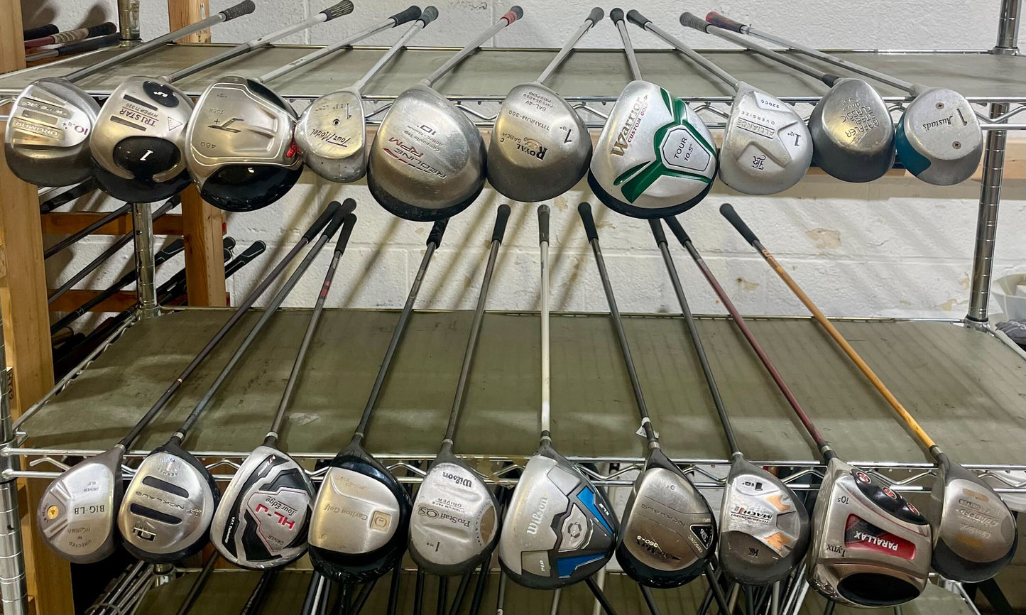 Wholesale Lot of 20 Assorted Golf Drivers-Next Round