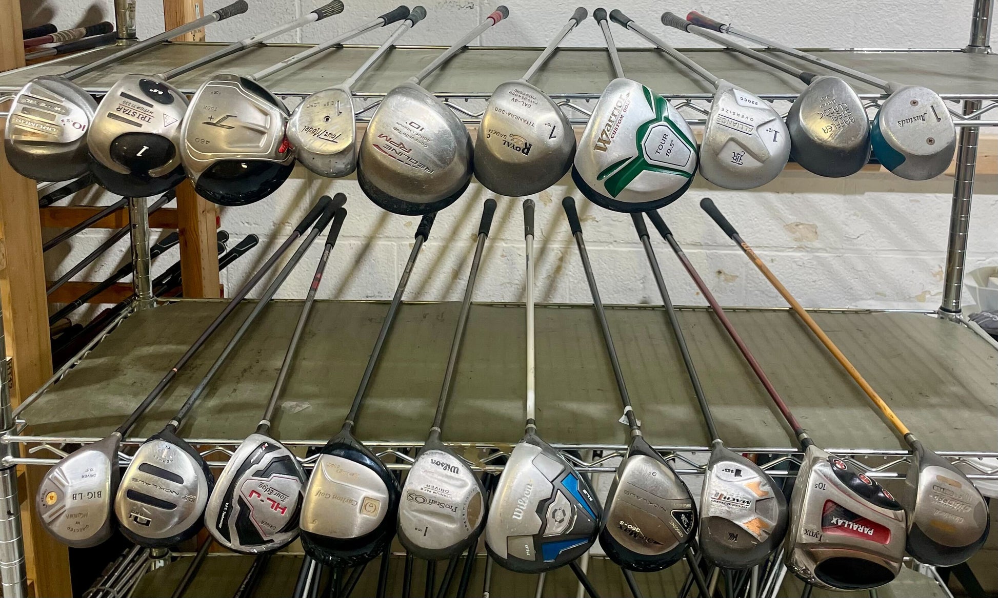 Wholesale Lot of 20 Assorted Golf Drivers-Next Round