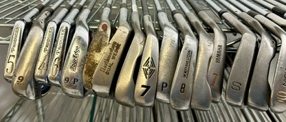 Wholesale Lot of 50 Golf Clubs - Assorted Irons and Wedges-Next Round