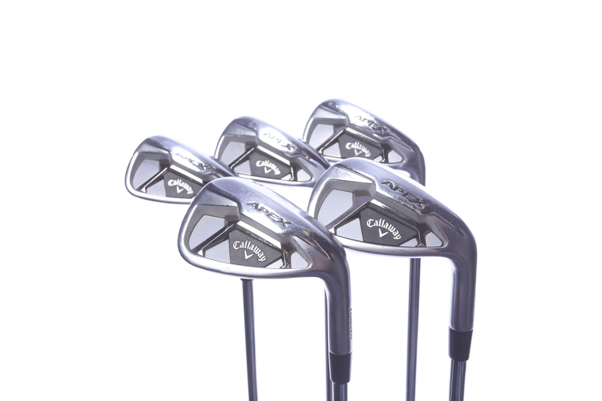 Used Callaway Apex 21 Iron Set - Right-Handed - 6-PW - Stiff Flex