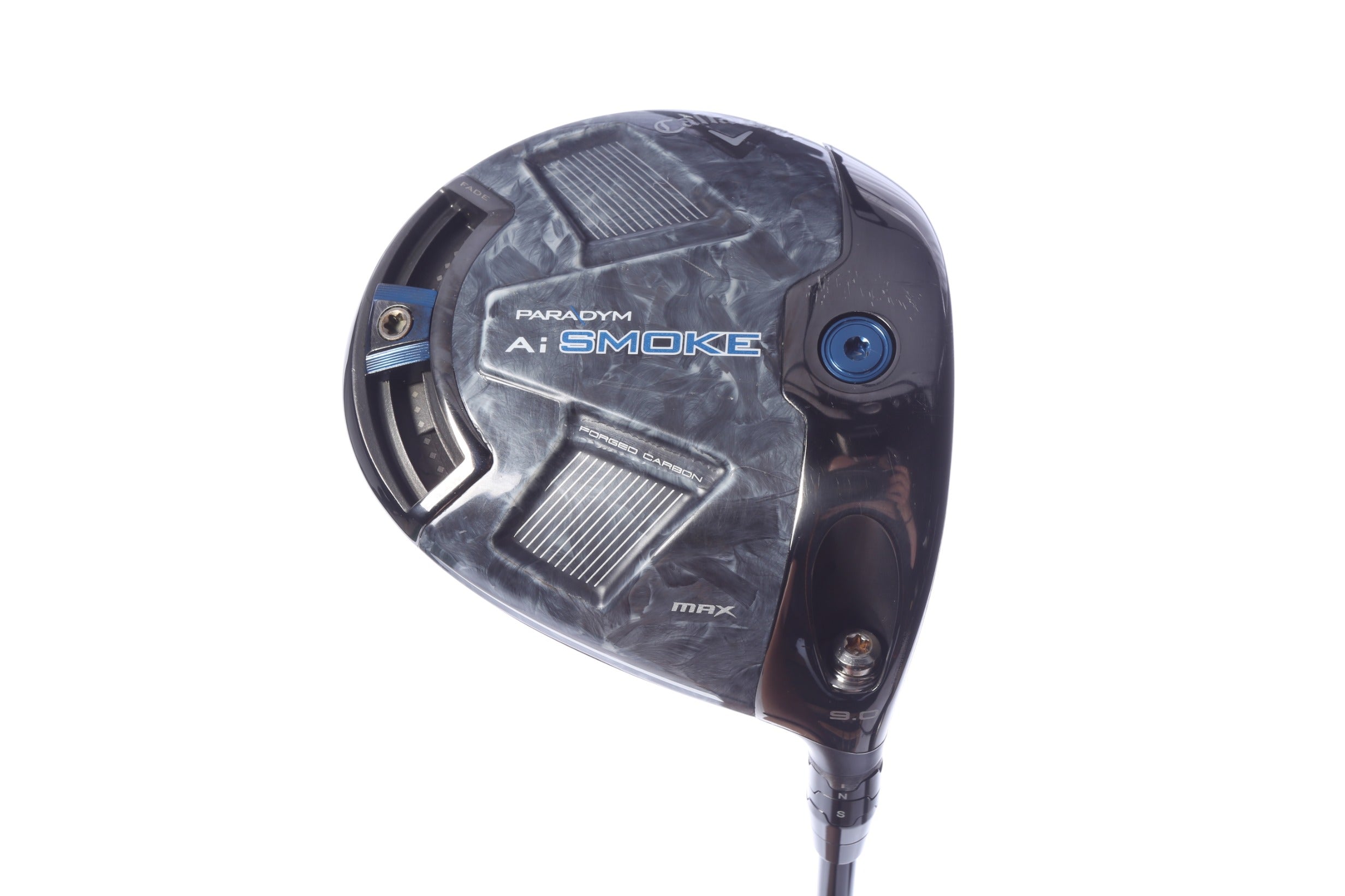 Used Callaway Paradym Ai Smoke MAX Driver - 9 Degrees - Stiff Flex Project X HZRDUS Gen4 - Right-Handed