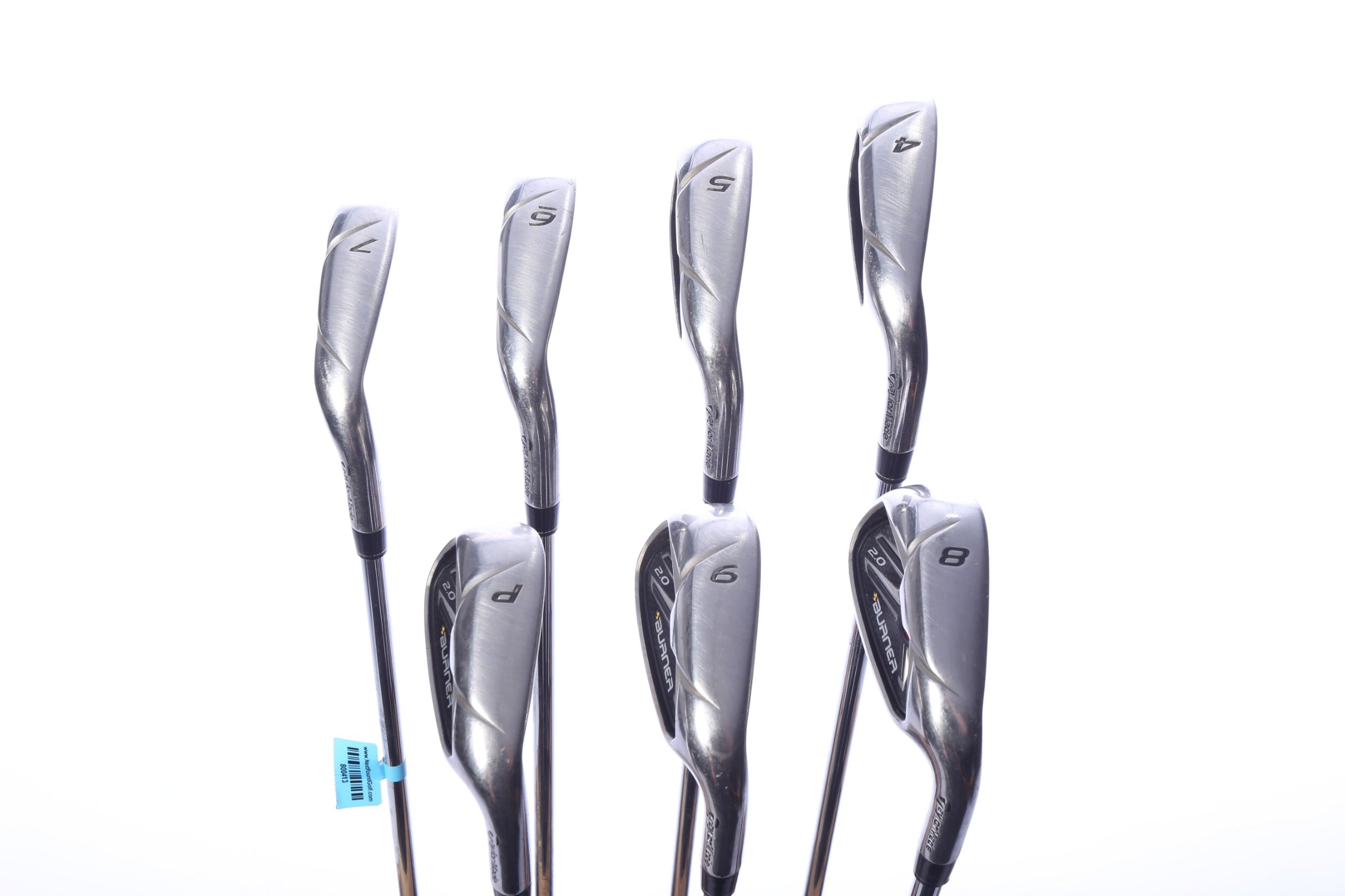 Used TaylorMade Burner 2.0 Iron Set - Right-Handed - 4-PW - Regular Flex