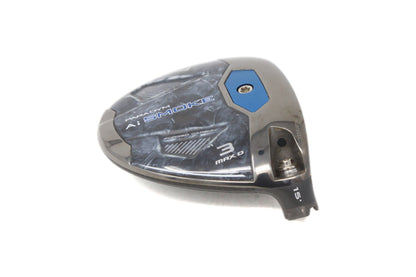 Used Callaway Paradym Ai Smoke MAX D 3-Wood - HEAD ONLY - Right-Handed - 15 Degrees