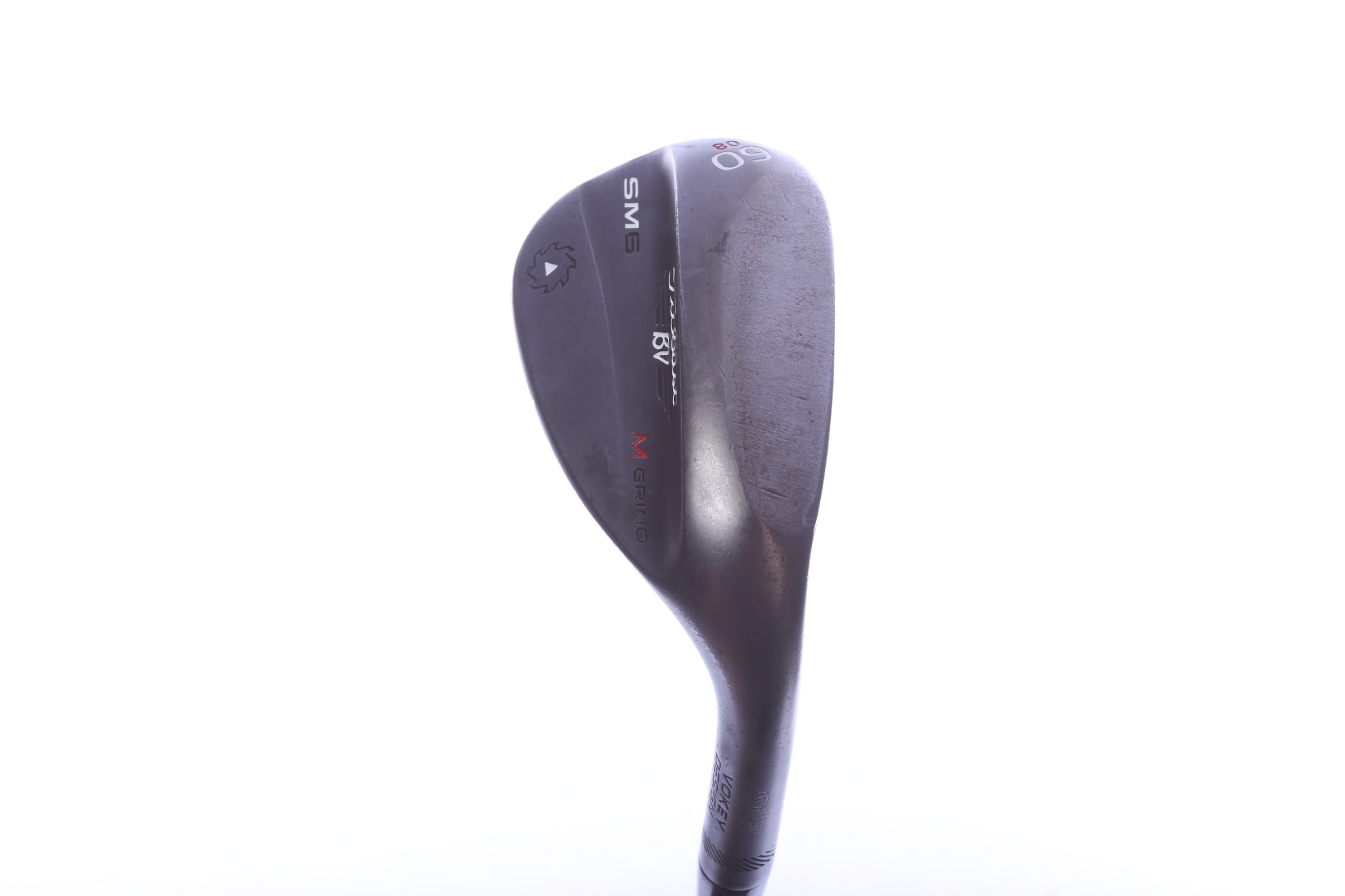 Used Titleist Vokey SM6 Jet Black Lob Wedge - Right-Handed - 60 Degrees - Wedge Flex