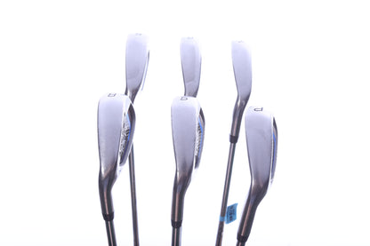 Used Cobra King F8 One Length Iron Set - Left-Handed - 5-PW - Stiff Flex