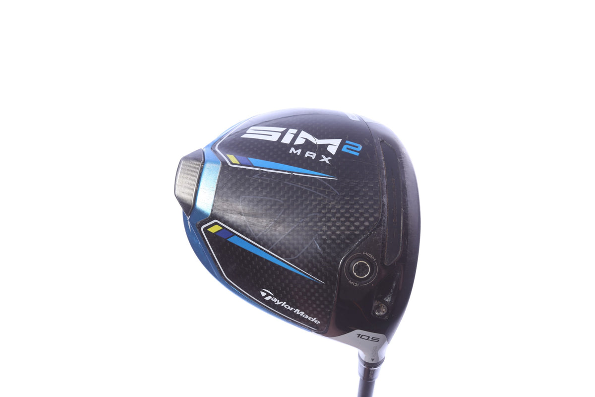 Used TaylorMade SIM2 MAX Driver - 10.5 Degrees - Extra Stiff Flex KBS TOUR DRIVEN - Right-Handed