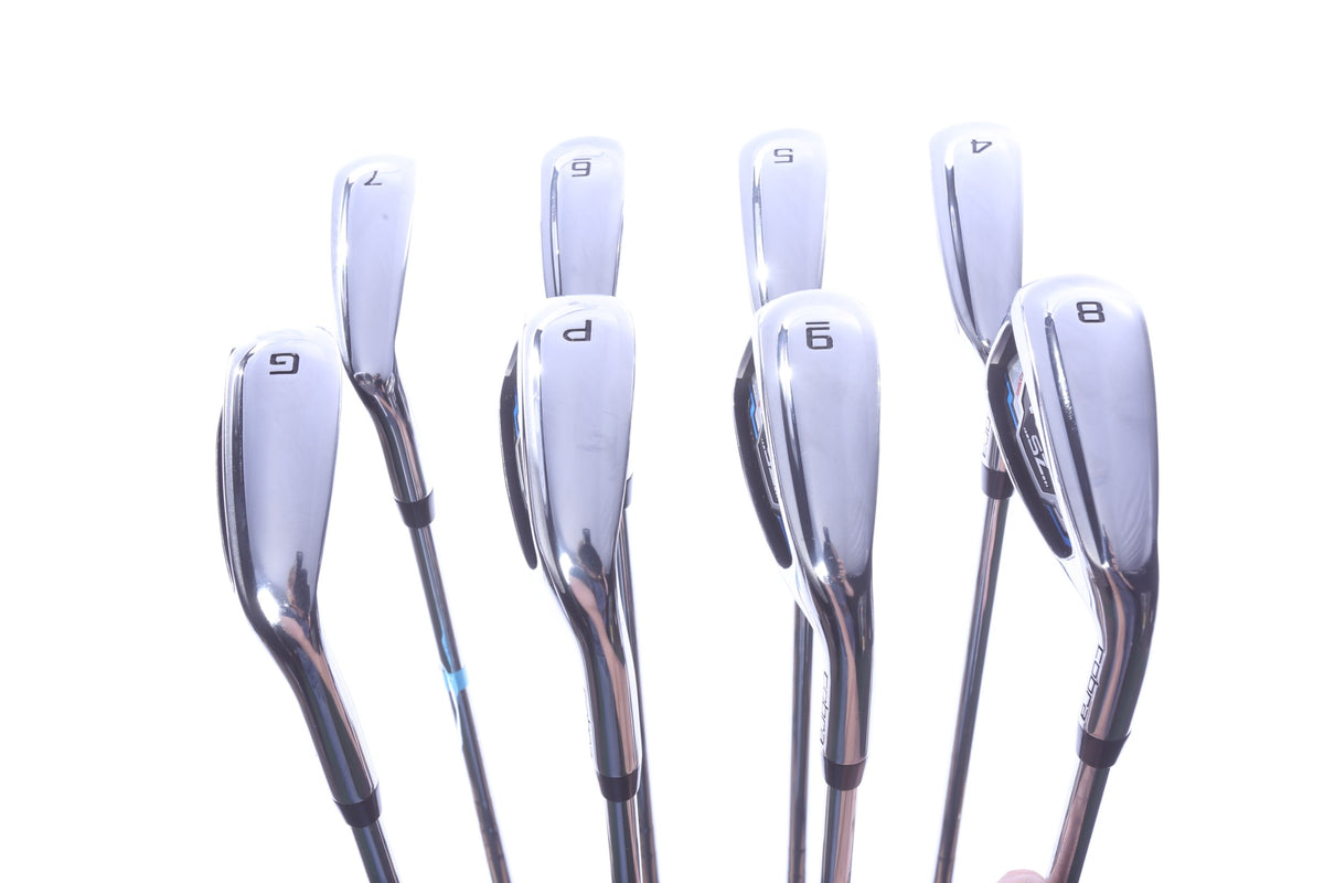 Used Cobra  King SpeedZone One Length Iron Set - Right-Handed - 4-PW, GW - Stiff Flex