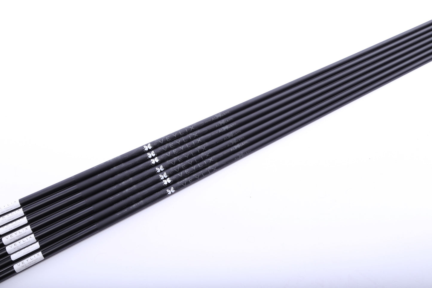 Used Veylix Alpina Iron Stiff Graphite Iron Shaft Set 40"-Next Round